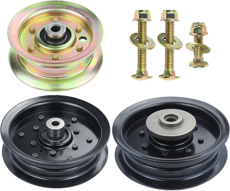 GUSUHAWK 532196106 Husqvarna Idler Pulley with 532196104 Idler Pulley 532177968 Idler Pulley Replace Husqvarna 532196106 532197379 Husqvarna 532196104 Stationary Idler Pulley 532197380 532177968 - Image 1